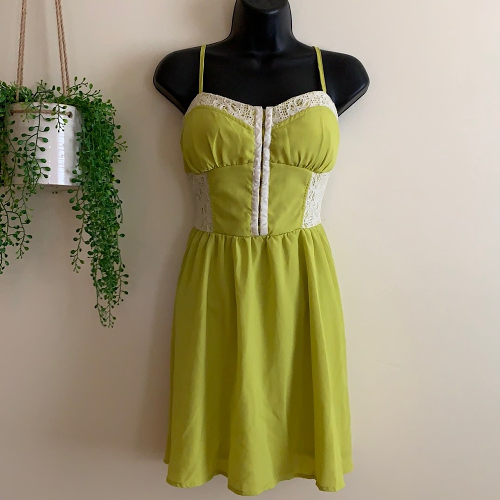 Vintage Lime Dress